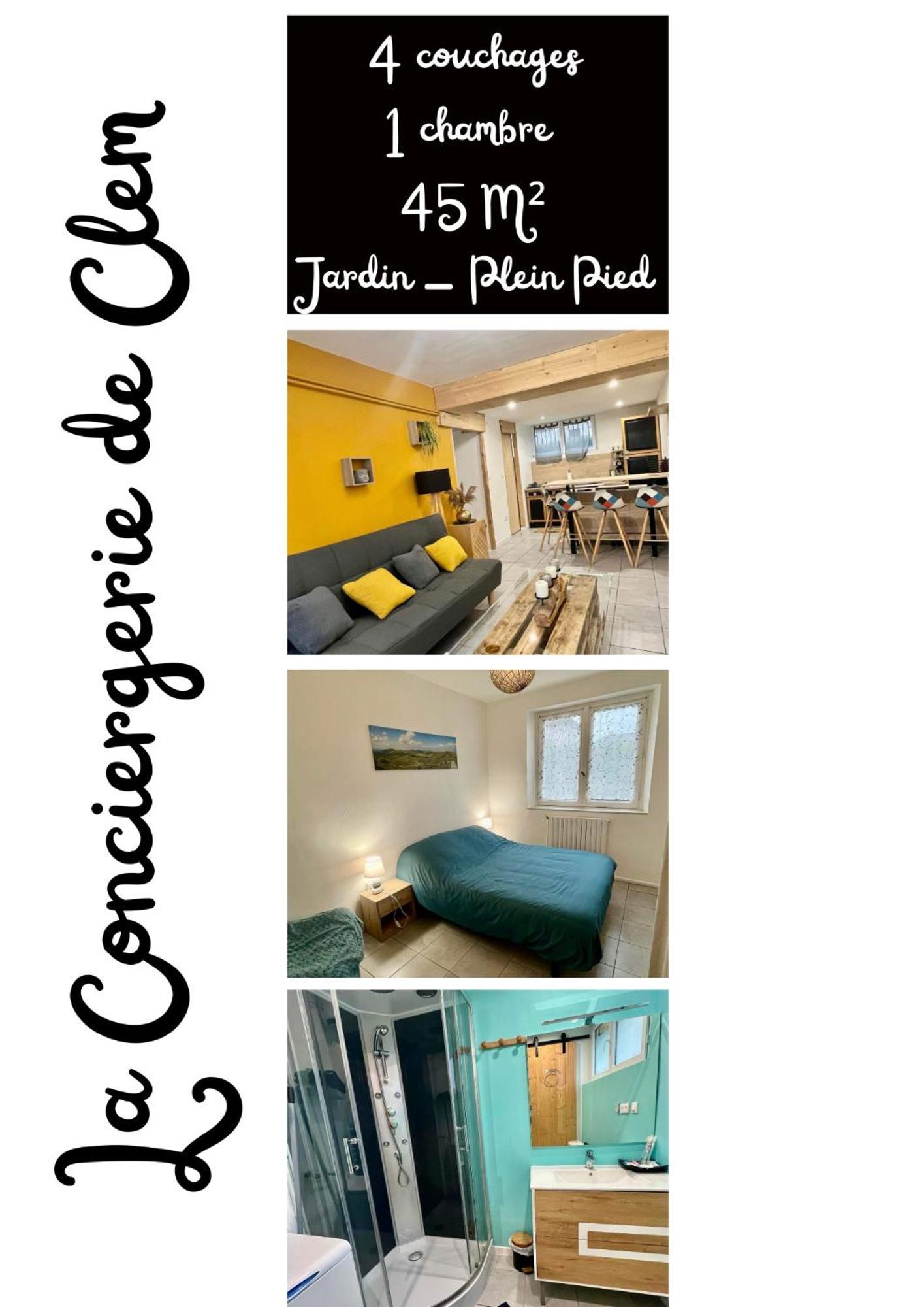 Studio 40M2 Plein Pied Avec Parking Jussac Esterno foto